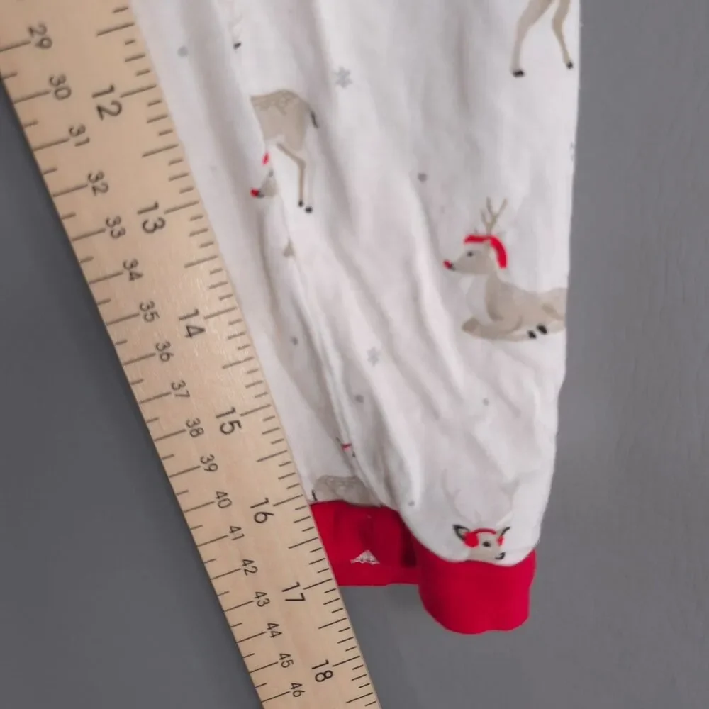 KYTE‎ BABY Pajama Set 6T Unisex Reindeer Print Kids Soft Sleepwear Bamboo Blend